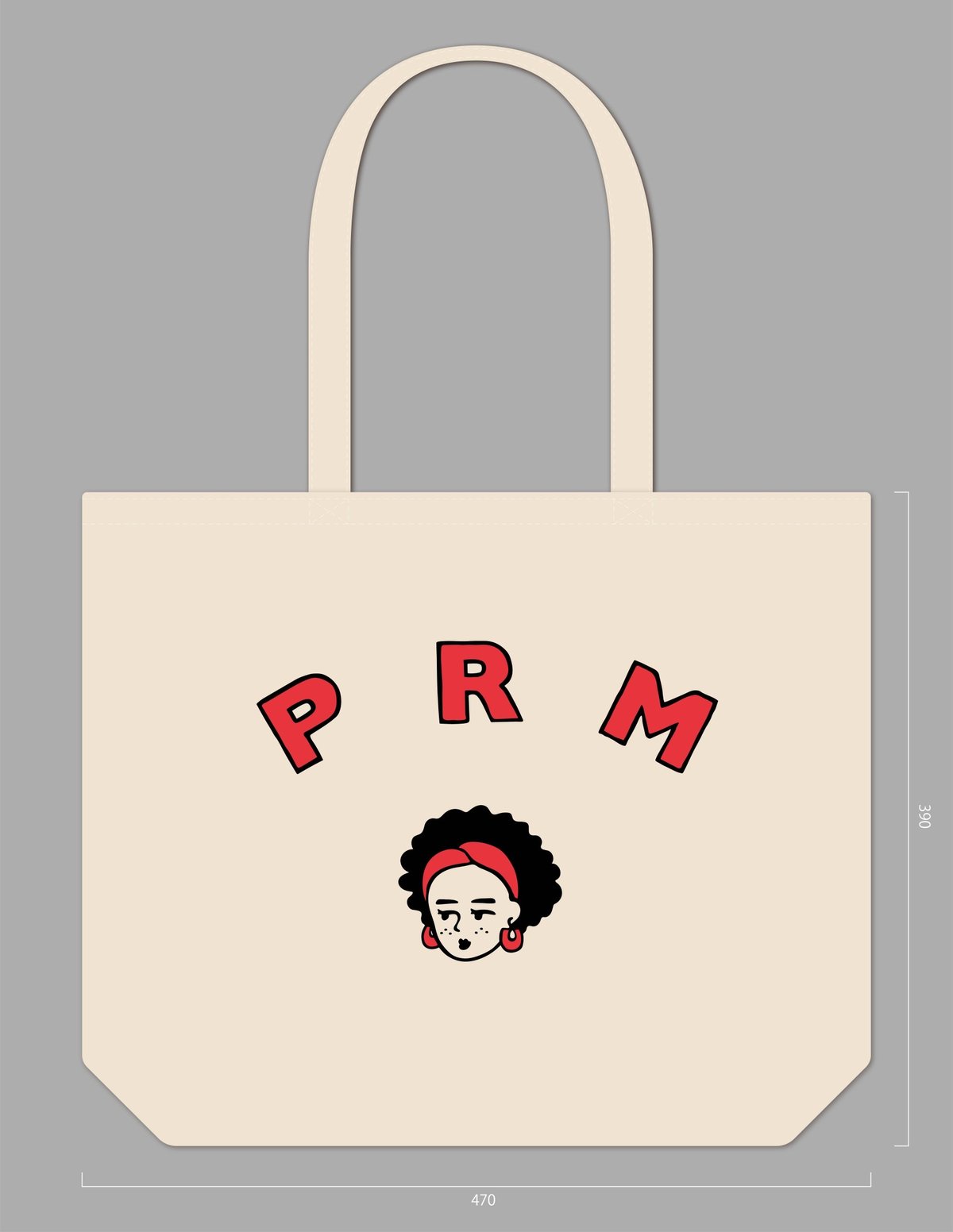オリジナルトートバッグ（ブルー＆レッド） | PORTRIVER MARKET