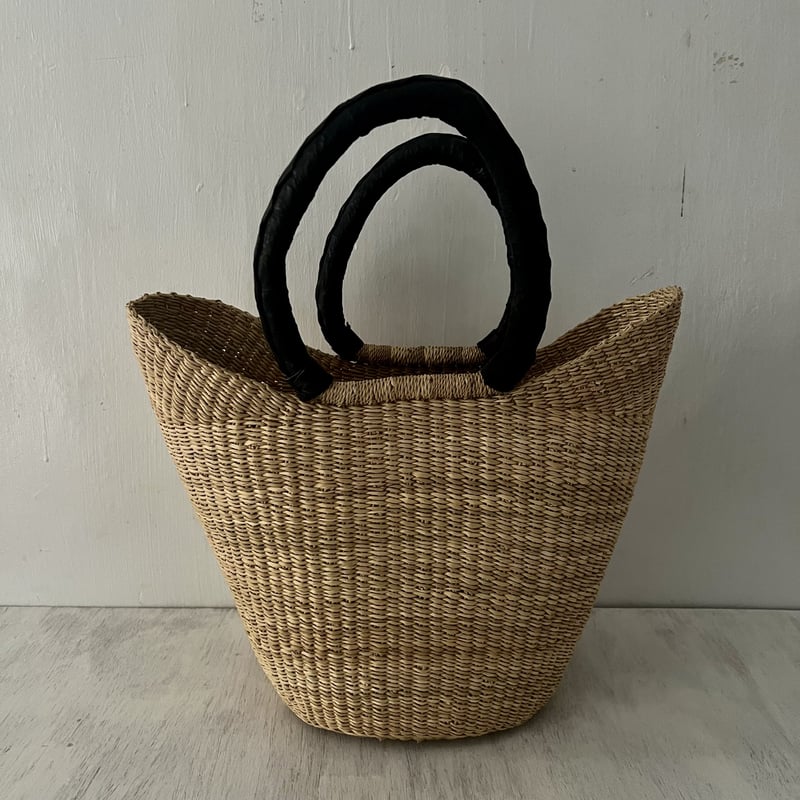 ブルキナファソ 丸底カゴバッグ M ＊送料込み | PORTRIVER MARKET 