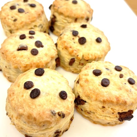 【冷凍スコーン】冷凍チョコチップスコーン６個