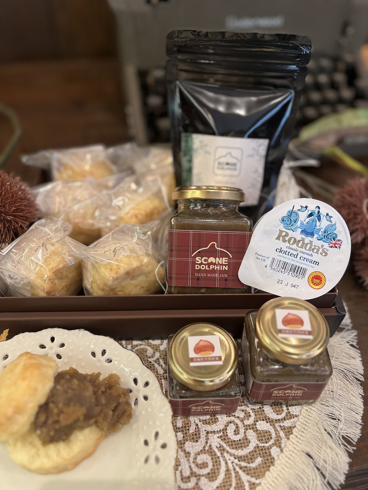 ジャム】 笠間の栗で作った栗ジャム Mサイズ100g | SCONEDOLPHIN