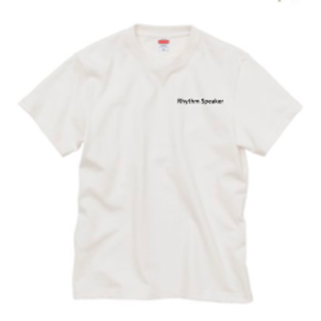 ワンポイント刺繍『Rhythmspeaker』 8.8オンス超厚手Tシャツ　※カラーのご指定は、購入後メッセージにて