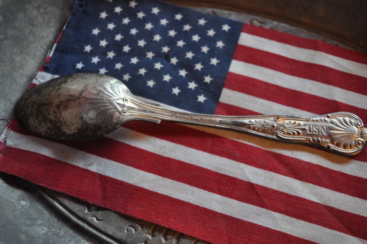 US NAVY Silver Spoon