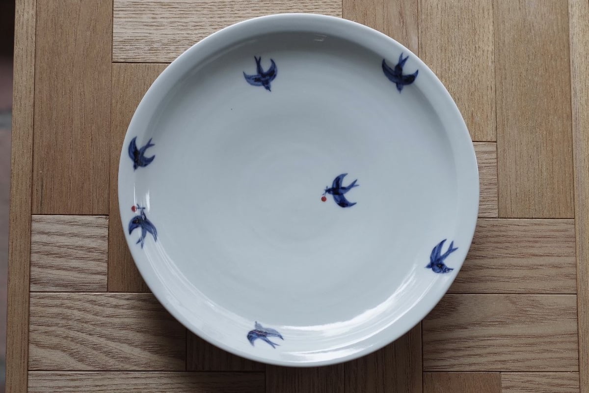 日下華子 7寸皿 | もりのこと onlineshop