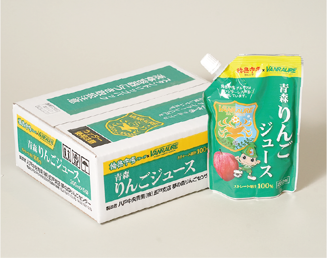 ヒョウ 　Bランクりんご箱10箱1セット 箱買いプラン りんごジュース パックタイプ 送料込み | ヴァンラーレ