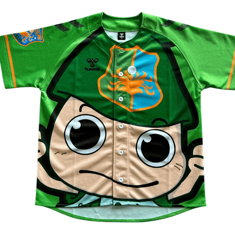 ヴァンラーレ八戸　hummel サッカーシャツ Lサイズ 背番号7 TAICHI ヴァン太のベースボールシャツ | ヴァンラーレ八戸公式