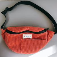 MICHÉL Anthem Waist Pouch(Red stitch)