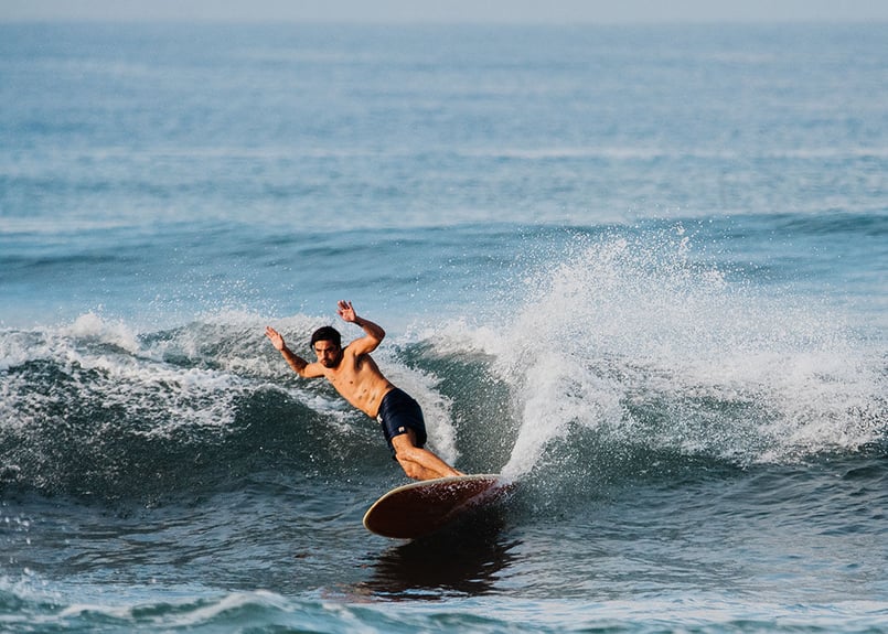 Tent Fabric Beach Tote / Wasabi x Surf a billy