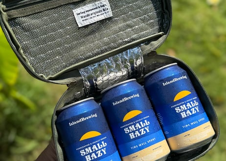 Tent fabric Beer/Was cooler container