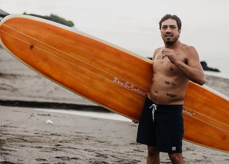 Wasabi x Bangbang Model / Deck wrapping surfboard cover