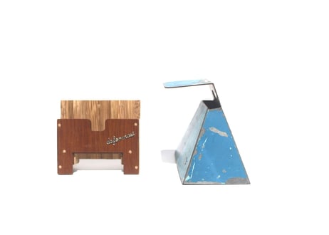 Drum Megaphone One-off / No.006 <Sky blue >