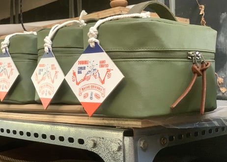 Wasabi Beer cooler canvas tote & Container