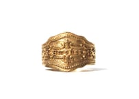 "Cigar ring" Gold ring / Smoker