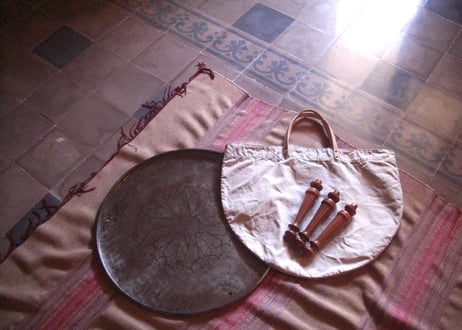 Drum Moroccan Table