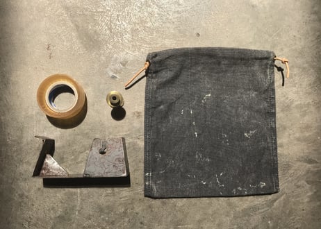 Drum tape dispencer / Raw (Paint stripped off)