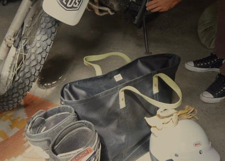 Durable tent tote