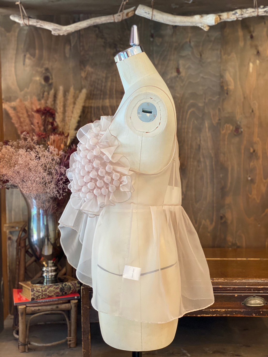 natsumi osawa 】bubble shape camisole -beige-