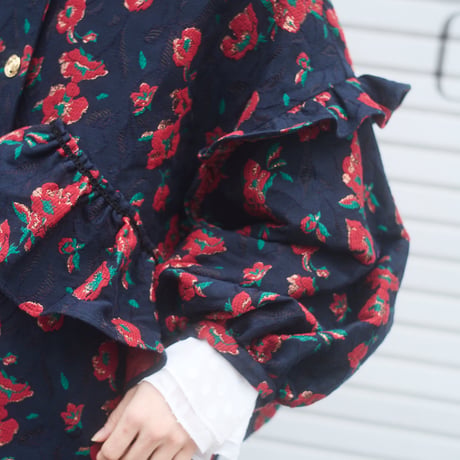 【 kwotias 予約】floating bloom coat (コート) -2026年9月発送予定-