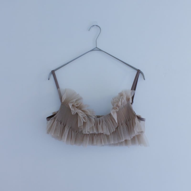 maison celon frill tulle bustier ビスチェ maison celon frill tulle bustier ビスチェ - メルカリ