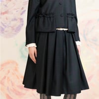 【 KAKA KYLIN 予約 】グリーンチェックスカート -2026年8月～9月発送予定-
