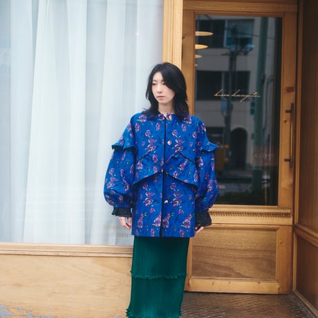 【 kwotias 予約】YABANE pleats skirt (プリーツスカート)  -2026年8月発送予定-