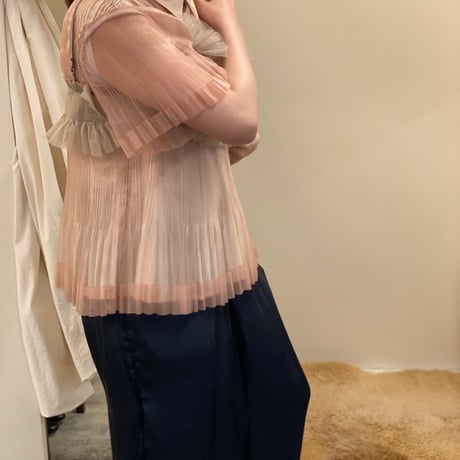 【 HOUGA 】petal tops