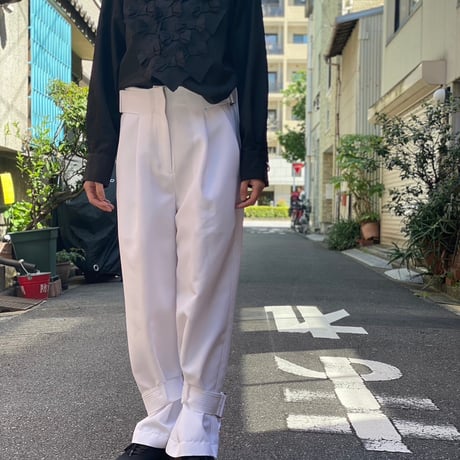 【 CHIHARUEGAMI 予約 】 RIBBON SHIRT -2027年3月発送予定-