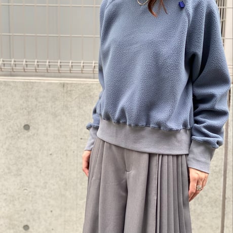【 daichïogata 】BOA PULLOVER -SAX BLUE-