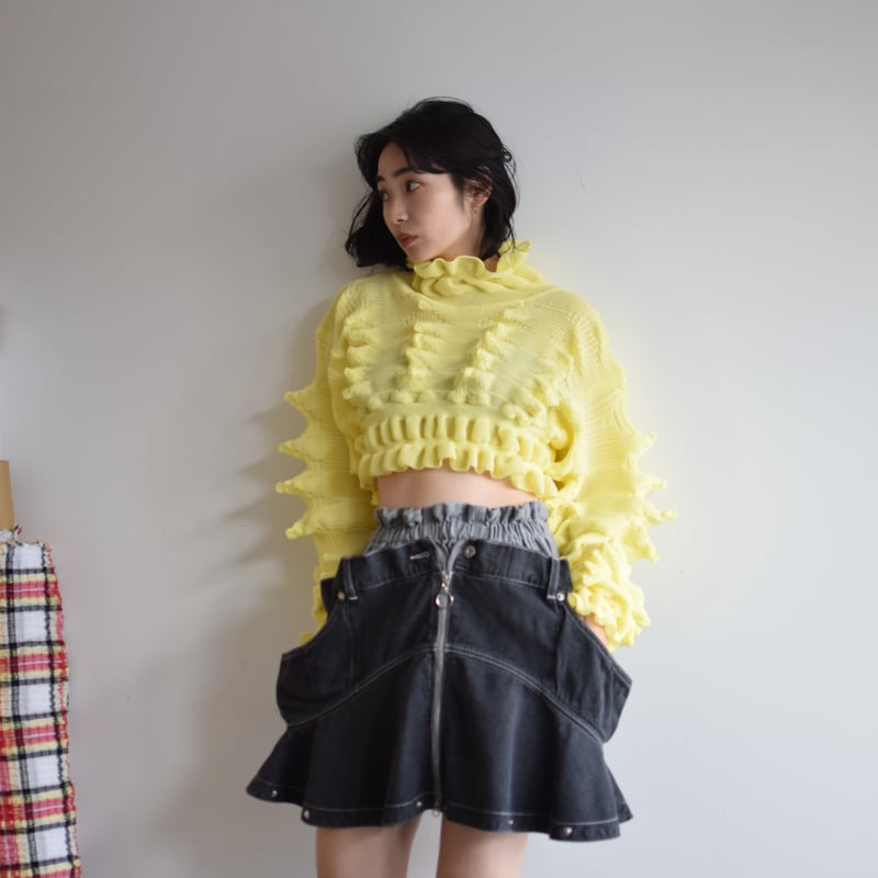 HOUGA 】jean skirt tops (スカート兼トップス) | 木宮商店 -蔵前- HOUGA 】jean skirt tops (スカート兼トップス) | 木宮商店 -蔵前-