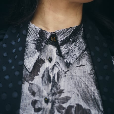 【 kwotias 予約】glisten shirt (ブラウス) -2026年8月発送予定-