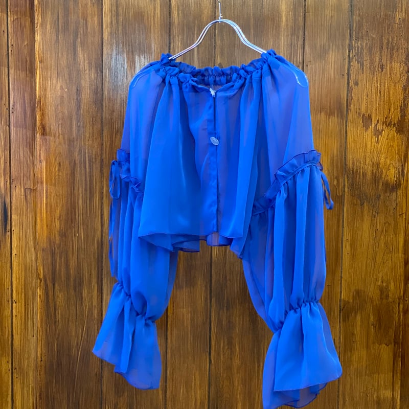 ritsu -POP UP- 】シースルーポンドブラウス | 木宮商店 -蔵前-