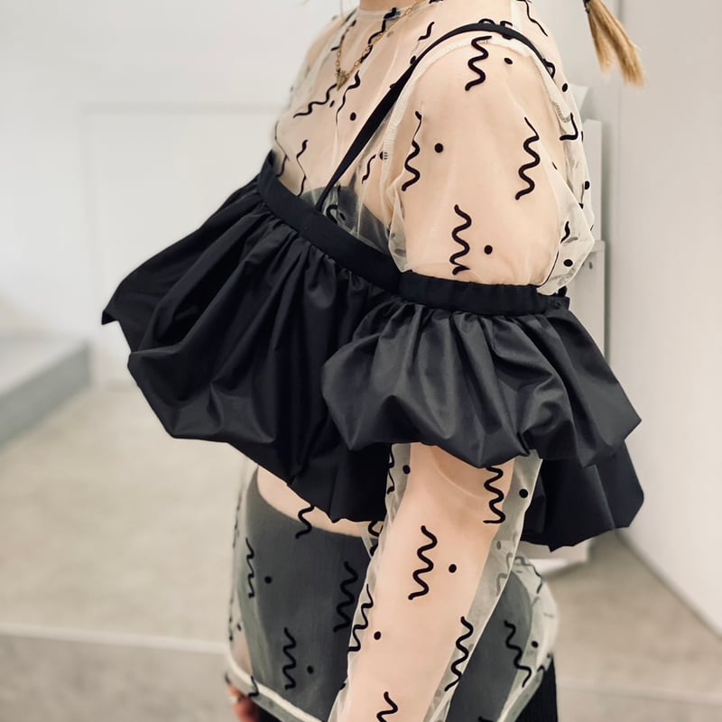PoI 】frill bustier skirt (ビスチェ＆スカート) | 木宮商店 -蔵前-
