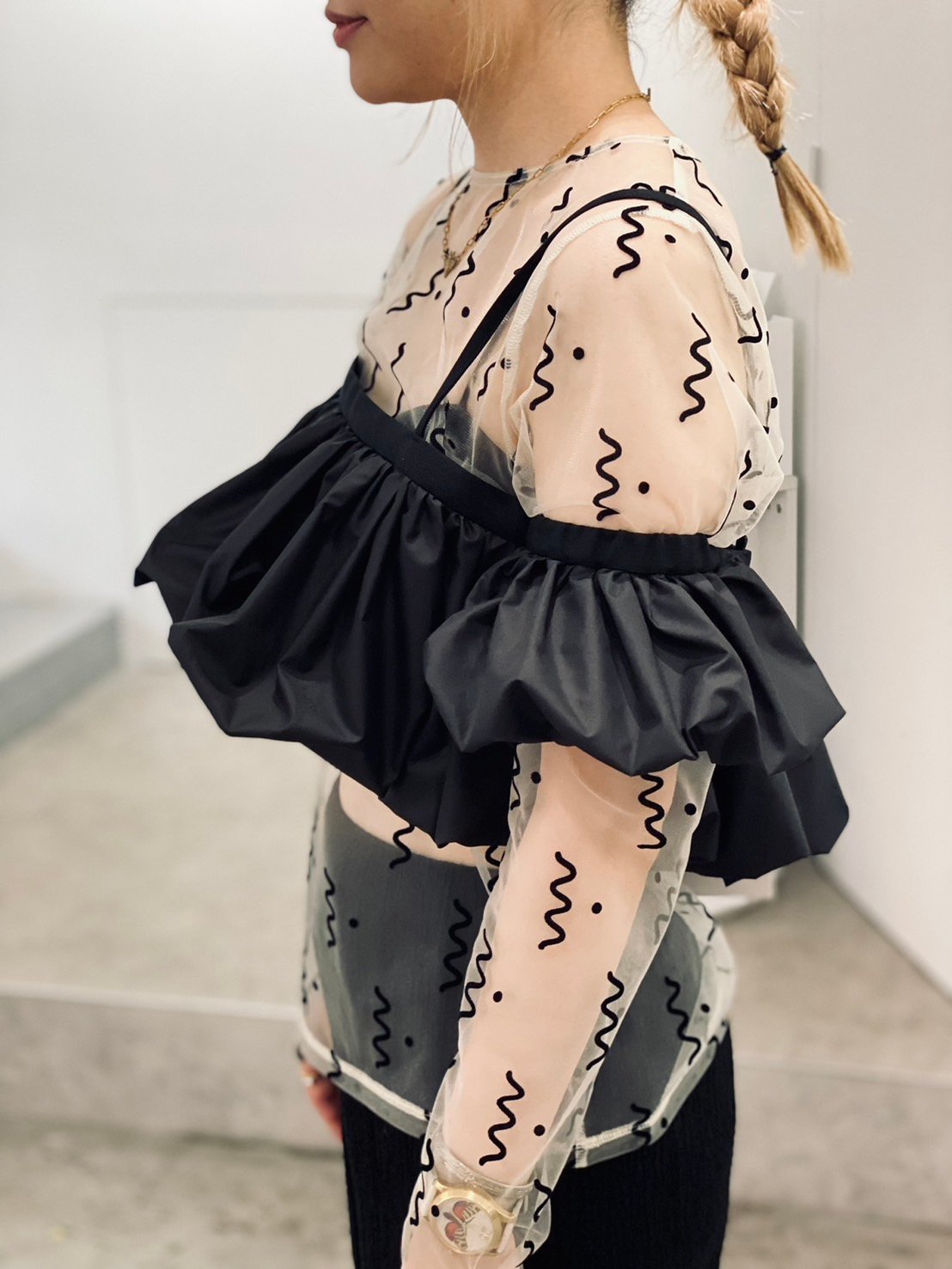 PoI 】frill bustier skirt (ビスチェ＆スカート) | 木宮商店 -蔵前-