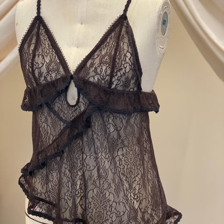 【 ritsu 予約 】Lace Camisole -2026年9月～11月発送予定-