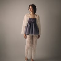 【 natsumi osawa 予約 】 tiered lace bolero -2026年8月～9月発送予定-