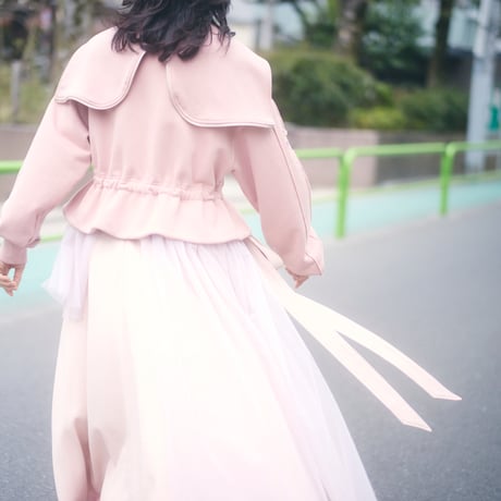 【 MIKI IMAMURA 予約】SAILOR COLLAR PEPLUM TOP (トップス) -2026年10月発送予定-