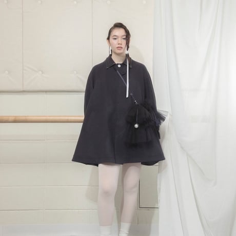 【 MIKI IMAMURA 予約】FLARED COAT (コート) -2026年10月発送予定-