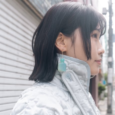 【 ritsu 予約 】Perfume bottle Earrings ( Set )  -2026年9月～11月発送予定-