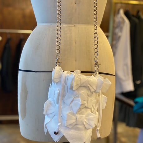 【 CHIHARUEGAMI 予約 】 RIBBON BAG -2027年3月発送予定-