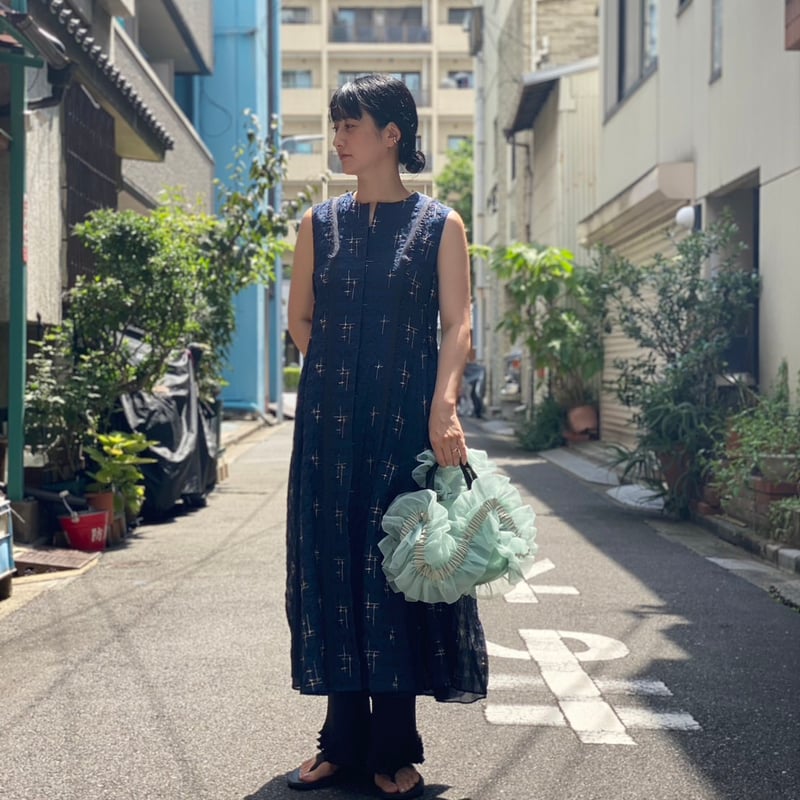 nagisa 】sparkle embroidery dress (ワンピース) | 木宮 