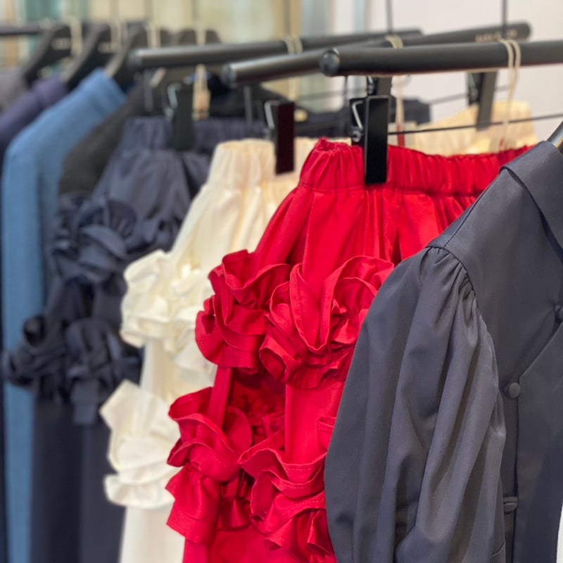 KAKA KYLIN 予約 】花ギャザースカート | 木宮商店 -蔵前-