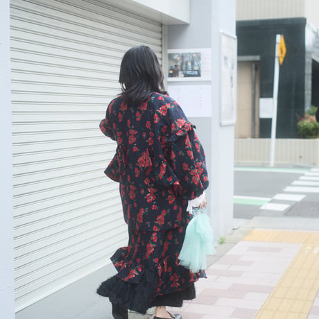 【 kwotias 予約】floating bloom coat (コート) -2026年9月発送予定-
