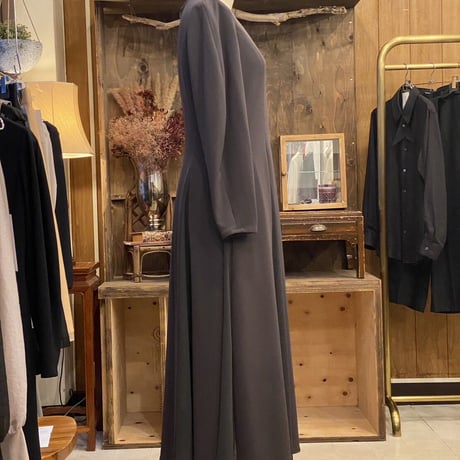 【 Kana Kawasaki 】 sheer drape dress (ワンピース)