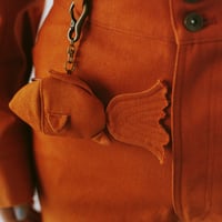 【 ritsu 】Goldfish Denim Bag Charm
