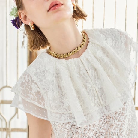 【 kwotias 】 Zephyr blouse (ブラウス)