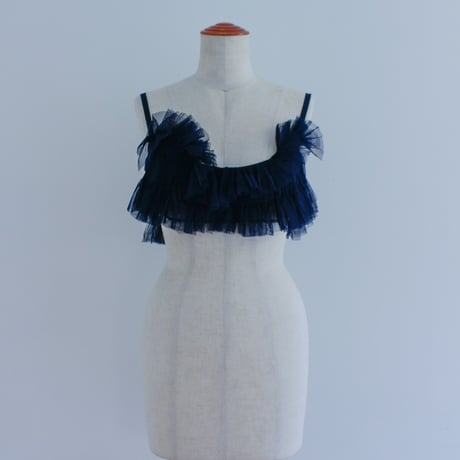 【 MIKI IMAMURA 】 Tulle Bustier (ビスチェ)