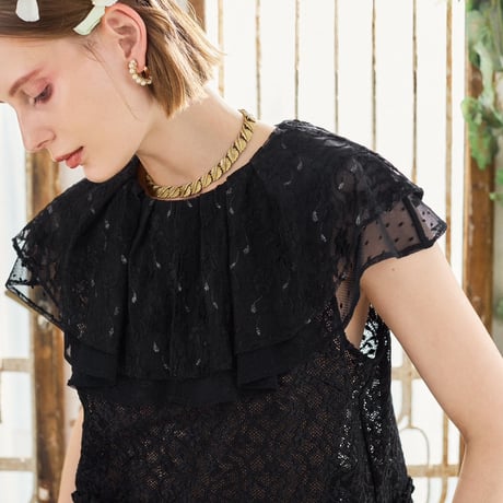 【 kwotias 】 Zephyr blouse (ブラウス)