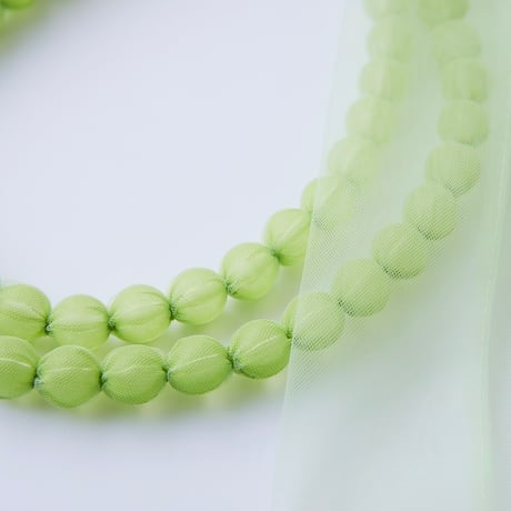【 natsumi osawa 】 drops tulle nacklace (ネックレス)