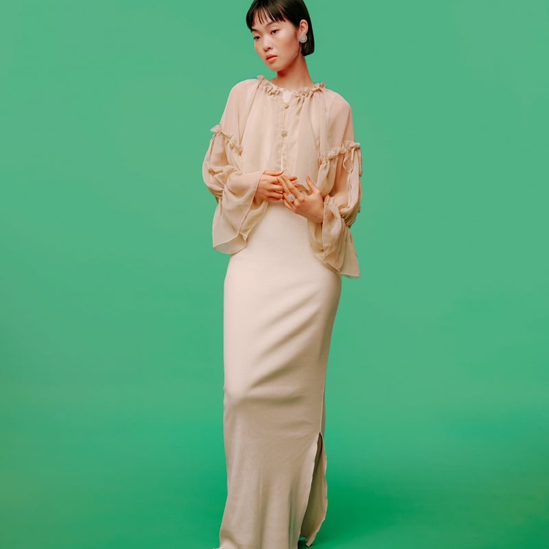 ritsu -POP UP- 】シースルーポンドブラウス | 木宮商店 -蔵前-