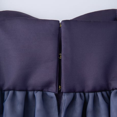 【 natsumi osawa 予約 】 swan embroidered tulle bustier -2026年8月～9月発送予定-