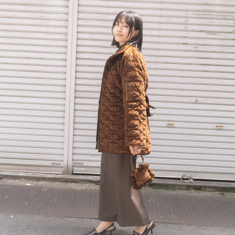 【 ritsu 予約 】Wool tight skirt -2026年9月～11月発送予定-